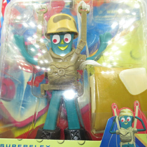 90's★1996年★GUMBY★ガンビー★GI GUMBY★フィギュア★ベンダブル★人形★ブリスター