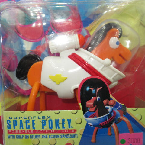 1996年★90's★GUMBY★ガンビー★POKEY★ポーキー★フィギュア★ベンダブル★人形★スペースポーキー★SPACE POKEY