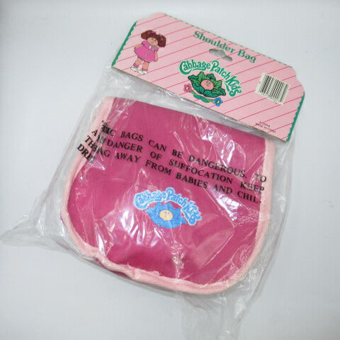 DEADSTOCK★80's★1983★Cabbage Patch Kids★Cabbage doll★Shoulder bag★Girl★Doll★Figure★Baby★Dark pink★Deadstock 