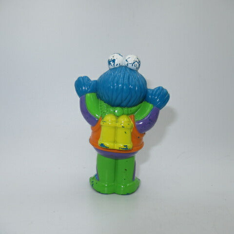 ビンテージ★SESAME STREET★セサミストリート★フィギュア★人形★クッキーモンスター★PVC★