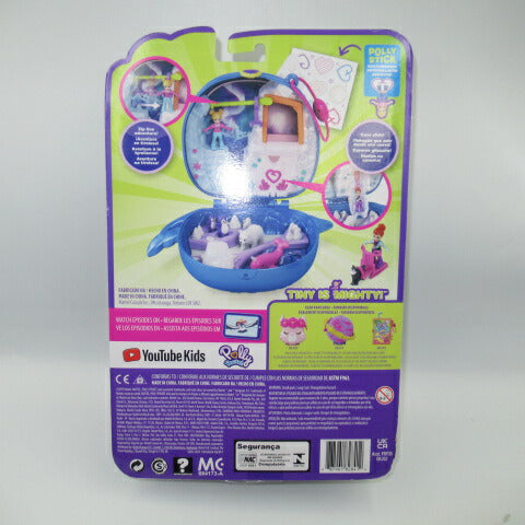 2019年★Polly Pocket★ポーリーポケット★コンパクト★人形★フィギュア★ままごと★ドールハウス★くじら★