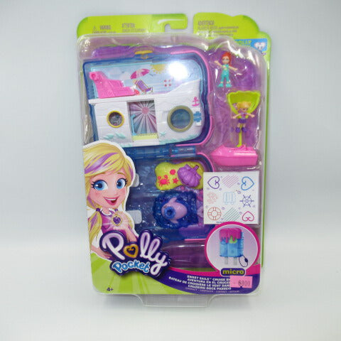 2019★Polly Pocket★Polly Pocket★Compact★Doll★Figure★Play House★Dollhouse★Ice★Clear 
