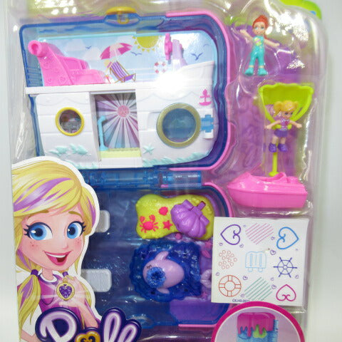 2019★Polly Pocket★Polly Pocket★Compact★Doll★Figure★Play House★Dollhouse★Ice★Clear 