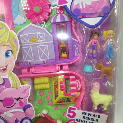 2020年★Polly Pocket★ポーリーポケット★コンパクト★人形★フィギュア★ままごと★ドールハウス★ブタ★Pig