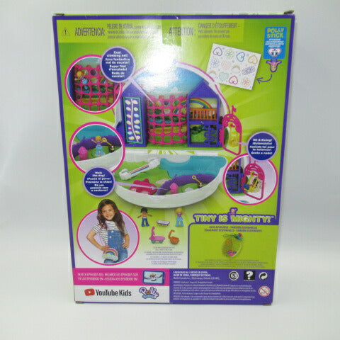 2019年★Polly Pocket★ポーリーポケット★コンパクト★人形★フィギュア★ままごと★ドールハウス★３D★虹★レインボー★Rainbow★バッグ★ショルダー