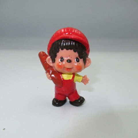 70's★1979年★ビンテージ★モンチッチ★Monchhichi★PVC★フィギュア★人形★ぬいぐるみ★VINTAGE★サル★猿★オーバーオール★パン