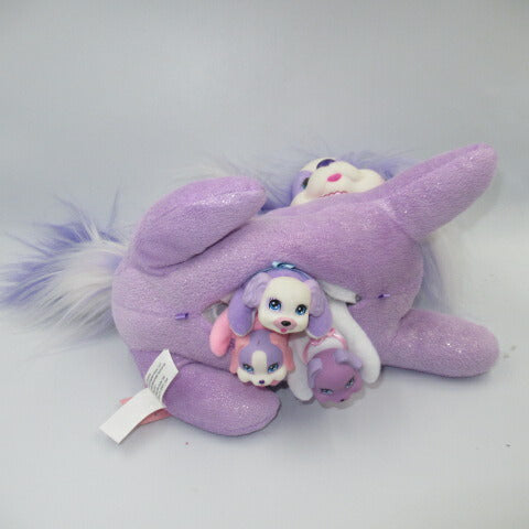 A baby is born from the womb! Reprint★Pet Surprise★Puppy Surprise★Pet Surprise★Puppy Surprise★Stuffed animal★Doll★★Dog★Purple 