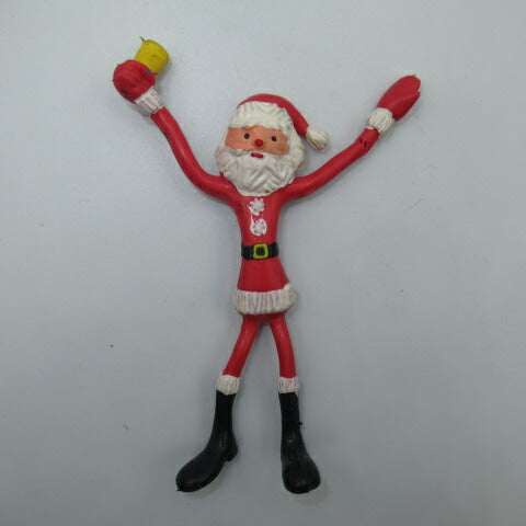 Vintage★Santa Claus★Christmas★Christmas★Xmas★Stuffed animal★Bendable★Figure★11cm 