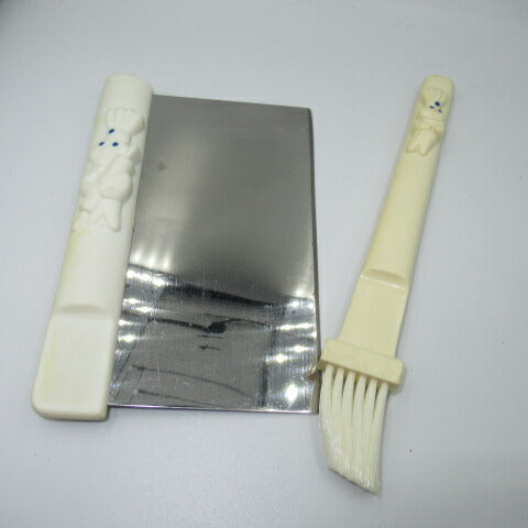 1992★90's★Doughboy★Doughboy★Poppin Fresh★Cake Cutter★Brush★Dredge★Figure★Doll★Stuffed Animal★PILLSBURY★ 