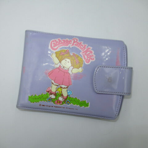 80's★1983★Cabbage Patch Kids★Cabbage Patch Kids★Cabbage Doll★Wallet★Wallet★Girl★Doll★Figure★Baby★Purple 