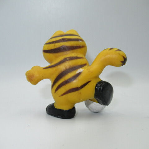 70’ｓ★80's★ビンテージ★ガーフィールド★Garfield★フィギュア★ぬいぐるみ★人形★ＰＶＣ★サッカー