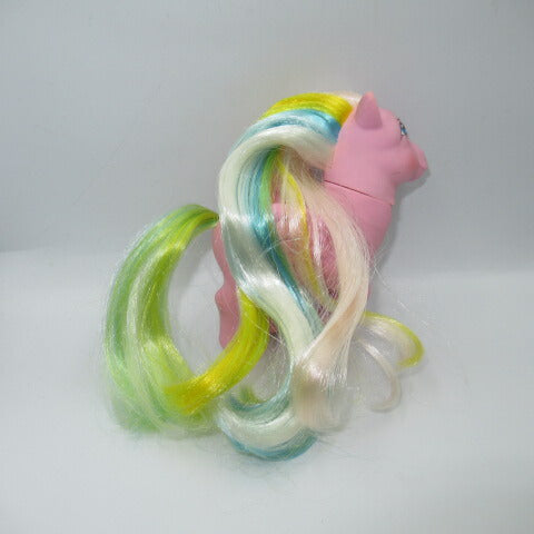 しっぽが伸びるポニーです！ビンテージ★G1★80's★My Little Pony★マイリトルポニー★ピンクパープル★しっぽ★シッポ