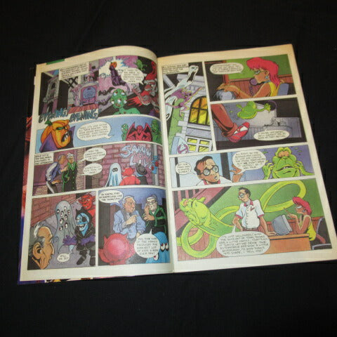 Vintage★80's★1988★GHOST BUSTERS★Ghostbusters★COMIC★Comic Book★Marshmallow Man★Slimer★Figure★Doll 