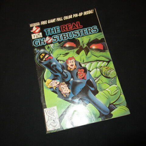 Vintage★80's★1984★GHOST BUSTERS★Ghostbusters★COMIC★Comic Book★Marshmallow Man★Slimer★Figure★Doll 