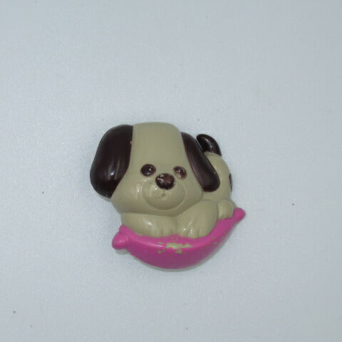 70's★1974年★ビンテージ★VINTAGE★AVON★エイボン★バッジ★練り香水★パフュームボトル★フィギュア★人形★パピー★犬