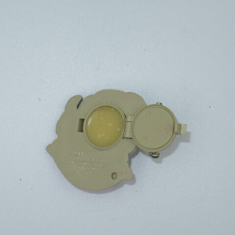 70's★1974年★ビンテージ★VINTAGE★AVON★エイボン★バッジ★練り香水★パフュームボトル★フィギュア★人形★パピー★犬