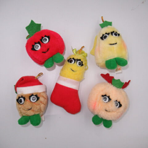 1991年★Del Monte★デルモンテ★Christmas★Yumkins Ornament★ヤミーオーナメント★クリスマス★ぬいぐるみ★人形★フィギュア★企業物★アドバタイジング