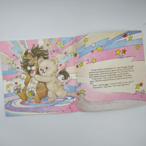 Vintage★1987★80S★Snuggle★Snuggle Bear★Furfa★Picture book★Cassette tape★Doll★Stuffed animal★24 pages 