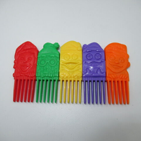 90's★1990★Vintage★McDonald's★Comb★Comb★Figure★Doll★McDonald's★Ronald★Fly Girl★Fly Guy★Birdie★Grimas 