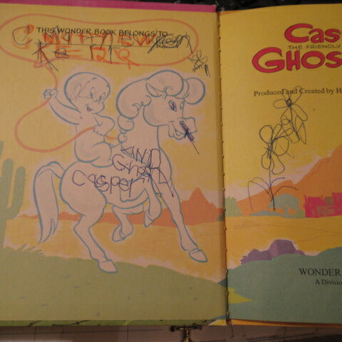 1977年★70’s★ビンテージ★CASPER★キャスパー★絵本★ハードカバー★コミック★マガジン★ぬいぐるみ★おばけ★ゴースト★人形★フィギュア★英語版