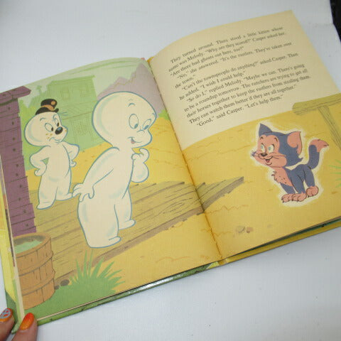 1977年★70’s★ビンテージ★CASPER★キャスパー★絵本★ハードカバー★コミック★マガジン★ぬいぐるみ★おばけ★ゴースト★人形★フィギュア★英語版