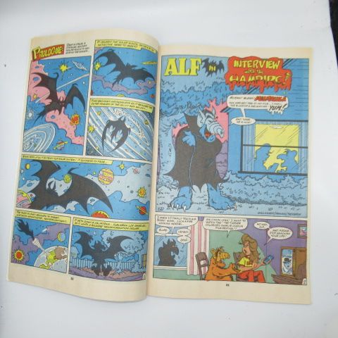 80's★1988年★ビンテージ★NHK海外ドラマ★ALF★アルフ★コミック★COMIC★絵本★フィギュア★人形★４