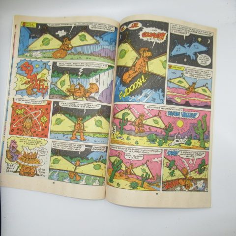 80's★1988年★ビンテージ★NHK海外ドラマ★ALF★アルフ★コミック★COMIC★絵本★フィギュア★人形★４