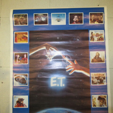 DeadStock★1982年★80’ｓ★E.T.★ビンテージ★映画E.T.★イーティー★ポスター★置物★ぬいぐるみ★人形★フィギュア★５８．５×８９センチ