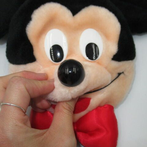 DeadStock★ビンテージ★Mickey Mouse★ミッキー★フェイスポーチ★バッグ★ショルダー★ぬいぐるみ★人形★オールド★ディズニー★ミッキーマウス★DISNEY★デッドストック