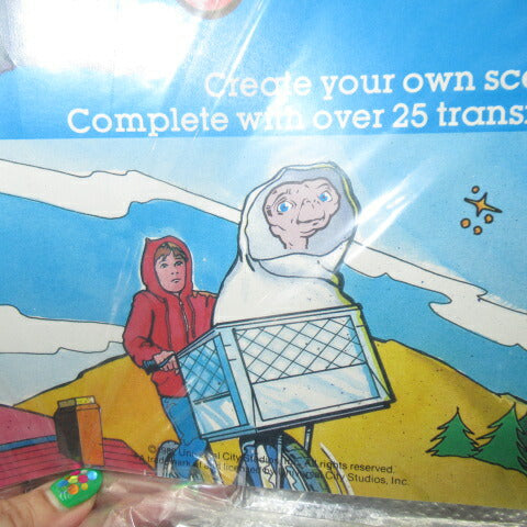 Dead Stock★1982年★80's★ビンテージ★映画 E.T.★Presto Magix★転写シート★ぬいぐるみ★人形★フィギュア★The Escape