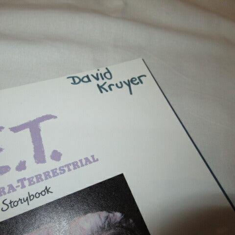 1982★80's★Vintage★Movie ET★Story Book★BOOK★Book★58 pages★Plush toy★Doll★Figure 