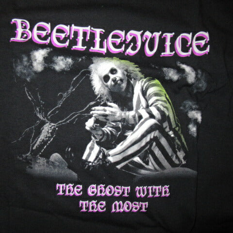 Beetlejuice★Beetlejuice★T-shirt★Doll★Figure★Tim Burton★L/XL size★Black 