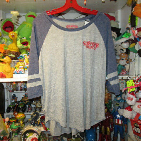 STRANGER THINGS★Stranger Things★T-shirt★Ron T★Eleven★Figure★NET FLIX★Long sleeve★Long sleeve★Raglan★New★Season 2★Women's★XL size 