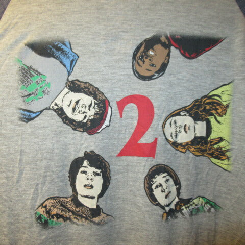 STRANGER THINGS★Stranger Things★T-shirt★Ron T★Eleven★Figure★NET FLIX★Long sleeve★Long sleeve★Raglan★New★Season 2★Women's★XL size 