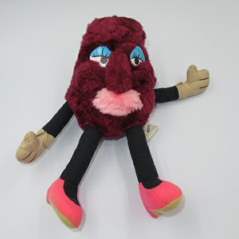 80'S★California Raisins★California Raisins★Girls★Stuffed Animals★Figures★Dolls★Vintage★24cm 