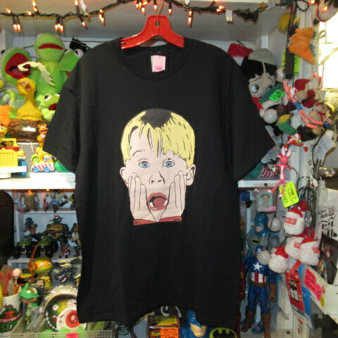 Home Alone★HOME ALONE★T-shirt★Kevin★Doll★Figure★Macaulay Culkin★L size★Black 