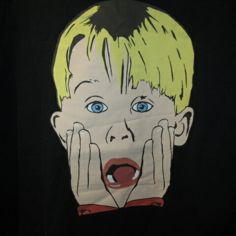 Home Alone★HOME ALONE★T-shirt★Kevin★Doll★Figure★Macaulay Culkin★L size★Black 