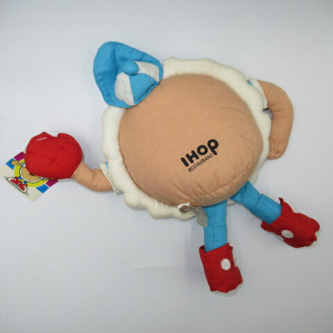 90's★ビンテージ★I HOP★アイホップ★PVC★ぬいぐるみ★人形★レストラン★企業物★アドバタイジング★プレーン★２７センチ