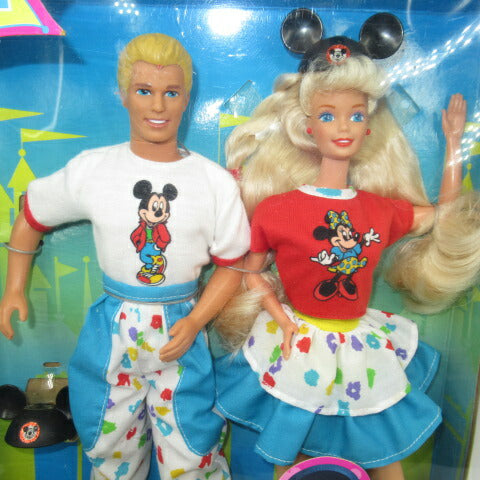 Super rare! ! 1993★90's★DisneyWeekend Barbie &amp; Ken★Disney Weekend Barbie &amp; Ken★Doll★Figure★Mickey Mouse★Mickey★Minnie★Deluxe Set 