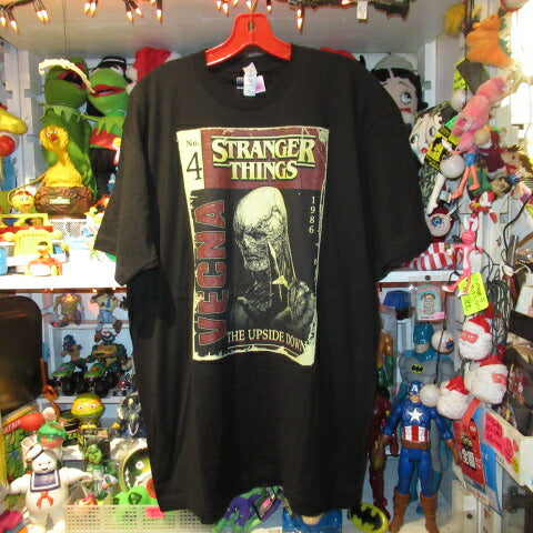 STRANGER THINGS★Stranger Things★T-shirt★VECNA★Vecna★ONE★Figure★NET FLIX★XL size★Black 