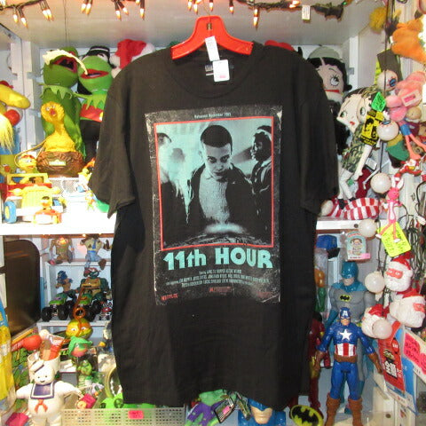 STRANGER THINGS★Stranger Things★T-shirt★Eleven★Mike★Figure★NET FLIX★L size★Black 