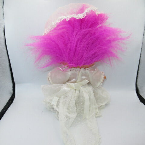 Vintage★RUSS★TROLL★TROLLS★Trolls★Wedding★Bride★Wedding★Doll★Figure★Pink 