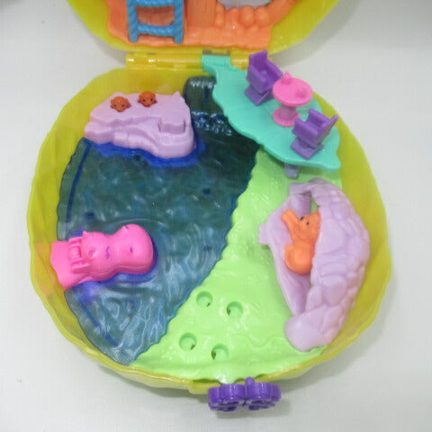 2019年★Polly Pocket★ポーリーポケット★コンパクト★人形★フィギュア★ままごと★ドールハウス★３D★パイナップル★バッグ★ショルダー