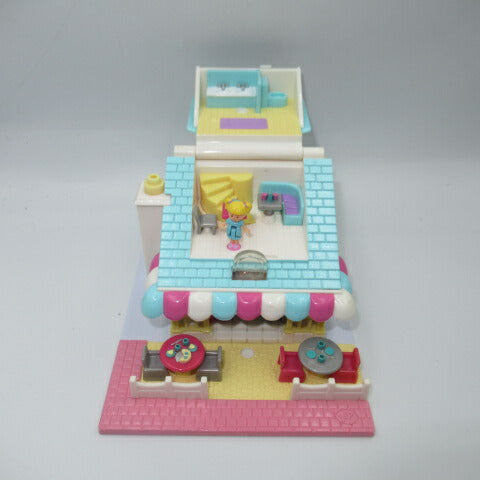 レア！ライツアップ★ビンテージ★90's★Polly Pocket★ポーリーポケット★人形★フィギュア★ドールハウス★お家★学校★Light-Up★ピザパーラー★PIZZA PARLOR