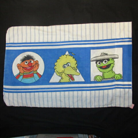SESAME STREET★セサミストリート★ピローケース★枕カバー★シーツ★ビッグバード★Big Bird★クッキーモンスター★CookieMonster★オスカー★Oscar The Grouch★アーニー★バート★VINTAGE★ぬいぐるみ★フィギュア★人形★USED