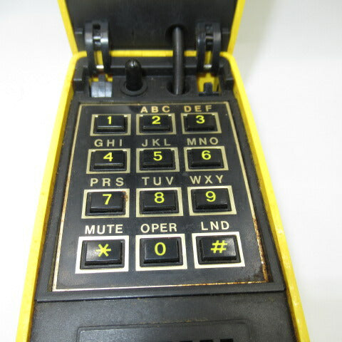 1980's★ビンテージ★Pac Man ★パックマン★電話★ CordBally Midway ★ぬいぐるみ★人形★フィギュア★１１ｘ１０ｘ５センチ★付属品無し★動作確認済み