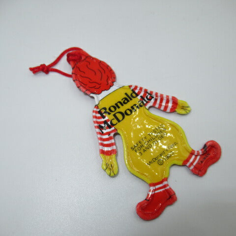 Vintage★1983★McDonald's★McDonald's★Ronald★Bookmark★Bookmark★Doll★Figure★Donald★Stuffed toy★Approx. 10cm 