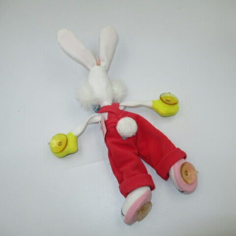 80's★Disney★ディズニー★ROGER RABBIT★ロジャーラビット★ぬいぐるみ★PVC★フィギュア★ビンテージ★人形★吸盤付★2７センチ