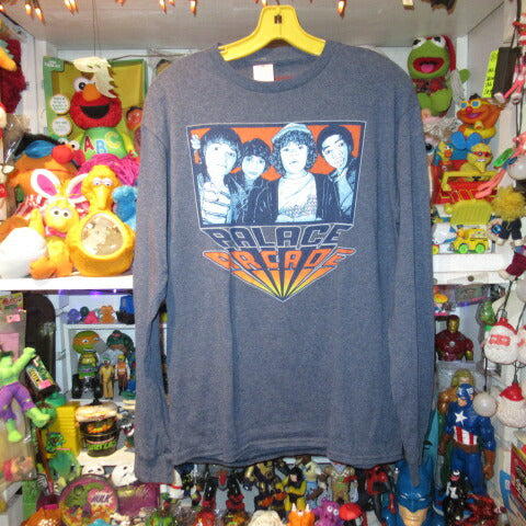 STRANGER THINGS★Stranger Things★T-shirt★Ron T★Eleven★Figure★NET FLIX★M size★Long sleeve★Long sleeve★Dark blue★USED 