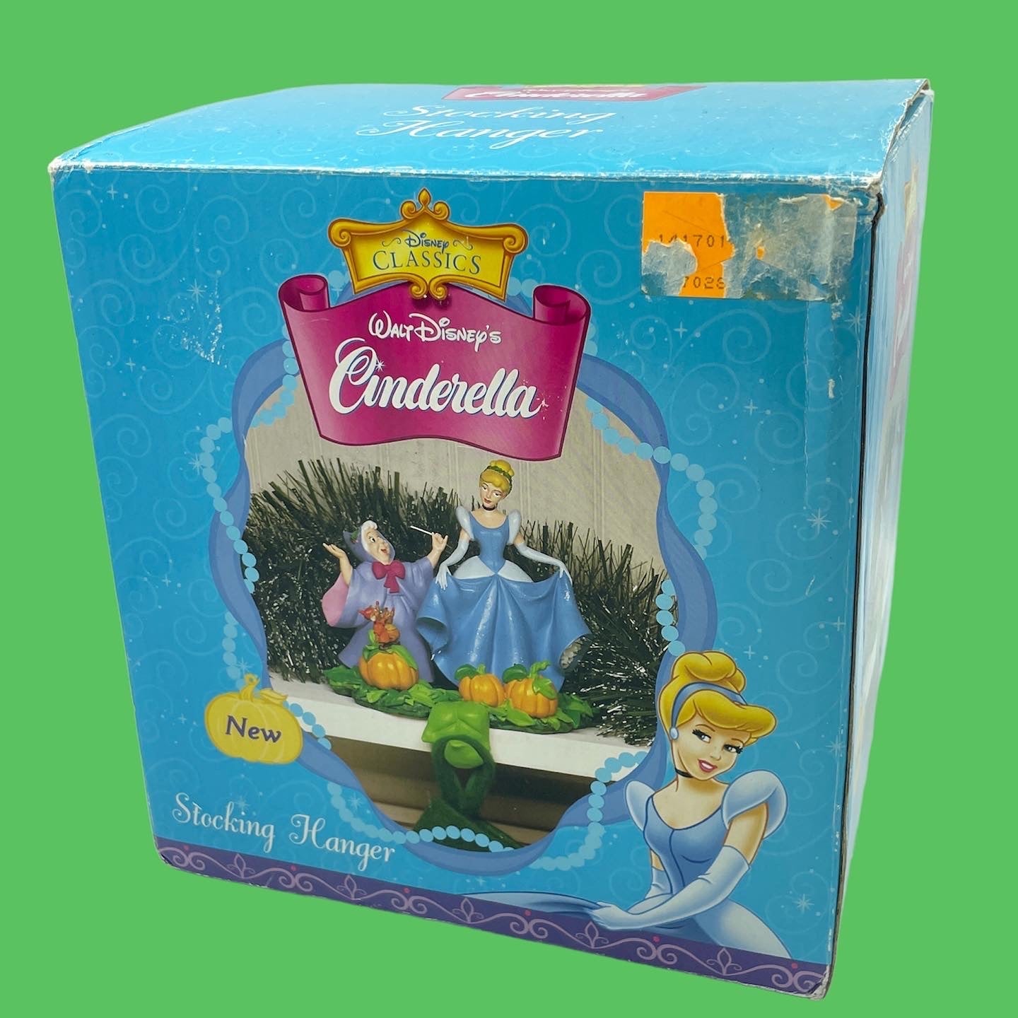 2000年★Disney★ディズニー★シンデレラ★Cinderella★Stocking Hanger★ストッキングハンガー★人形★フィギュア★ポーセリン